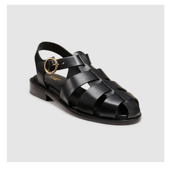 Shoes - Black Leather Women’s Fisherman Sandals
G. H. Bass